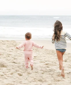 minnow Unisex Knit Pant Soft Pink Hot