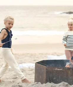 minnow Unisex Knit Pant Cream Best