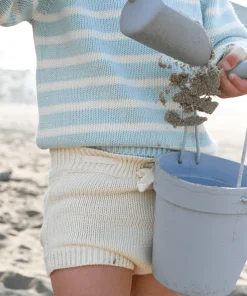 minnow Unisex Knit Short Cream Online