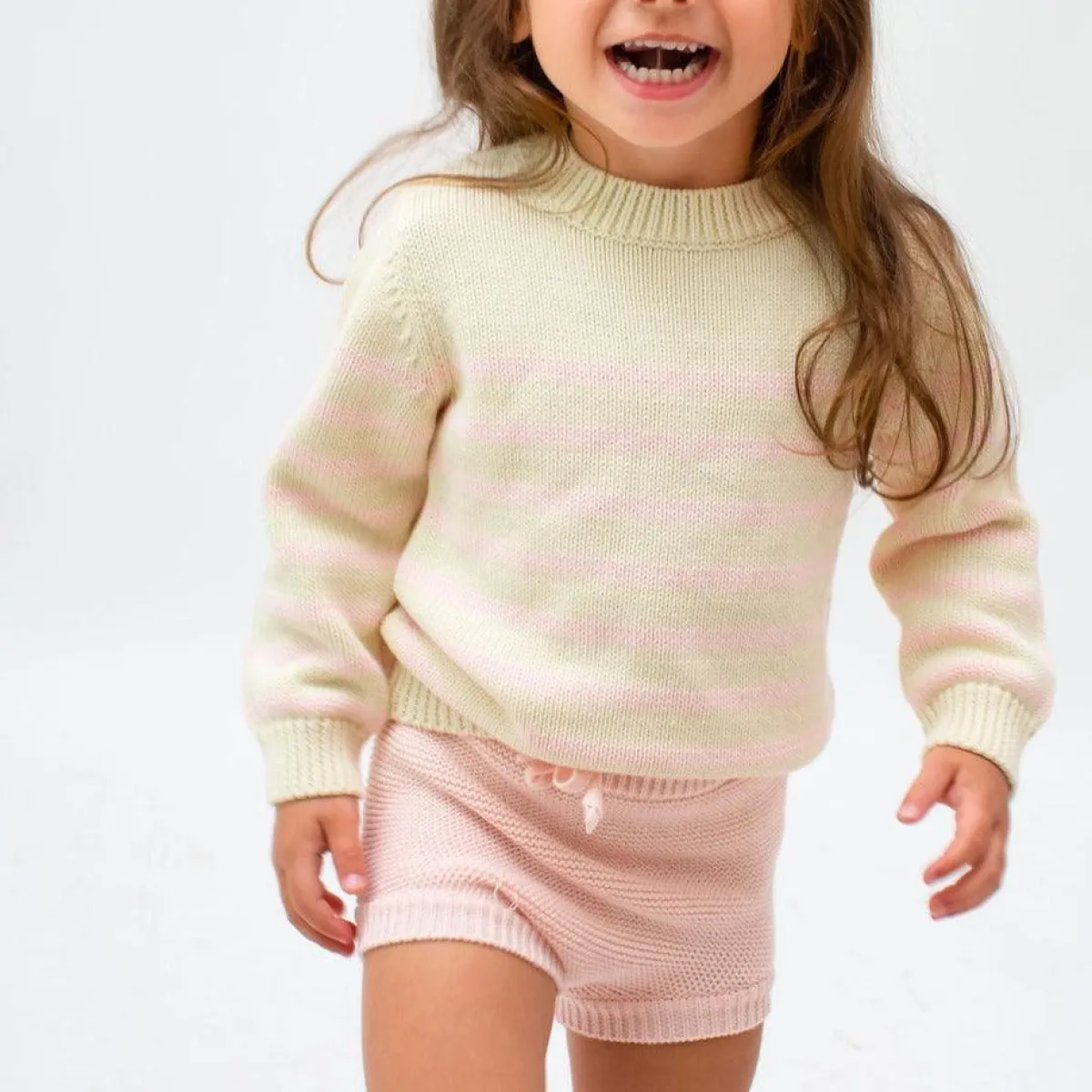 minnow Unisex Knit Short Soft Pink Online