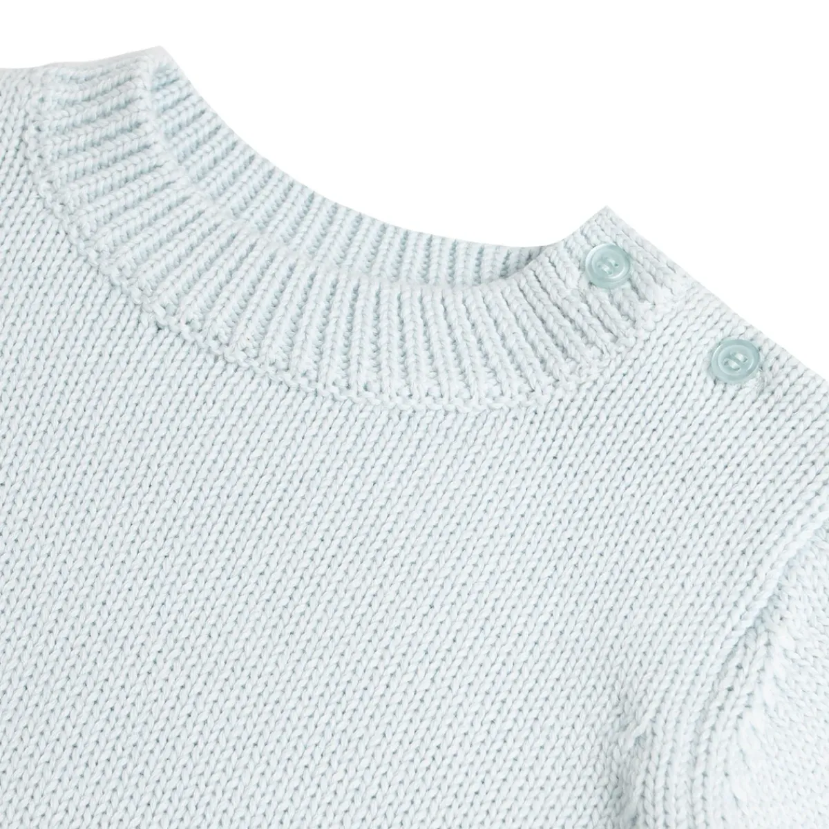 minnow Unisex Knit Sweater Light Blue Online