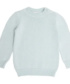 minnow Unisex Knit Sweater Light Blue Sale