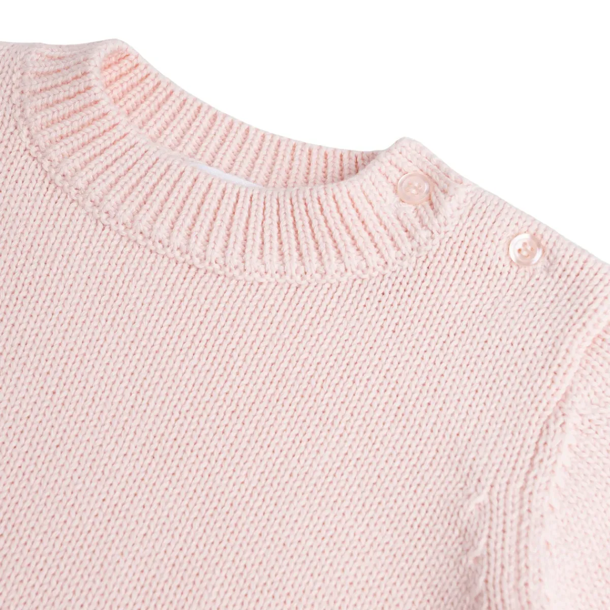 minnow Unisex Knit Sweater Soft Pink Outlet