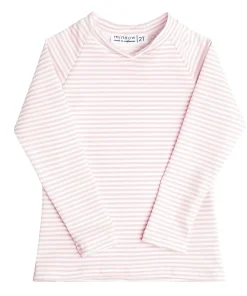 minnow Unisex Light Rashguard Pink Stripe Online