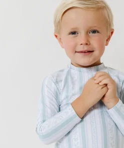 minnow Unisex Linear Floral Rashguard Clearance