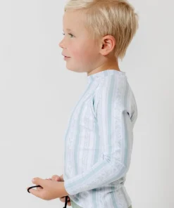 minnow Unisex Linear Floral Rashguard Clearance