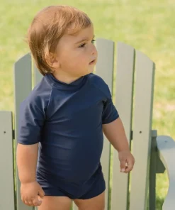 minnow Unisex Midsummer Rashguard One Piece Navy Online