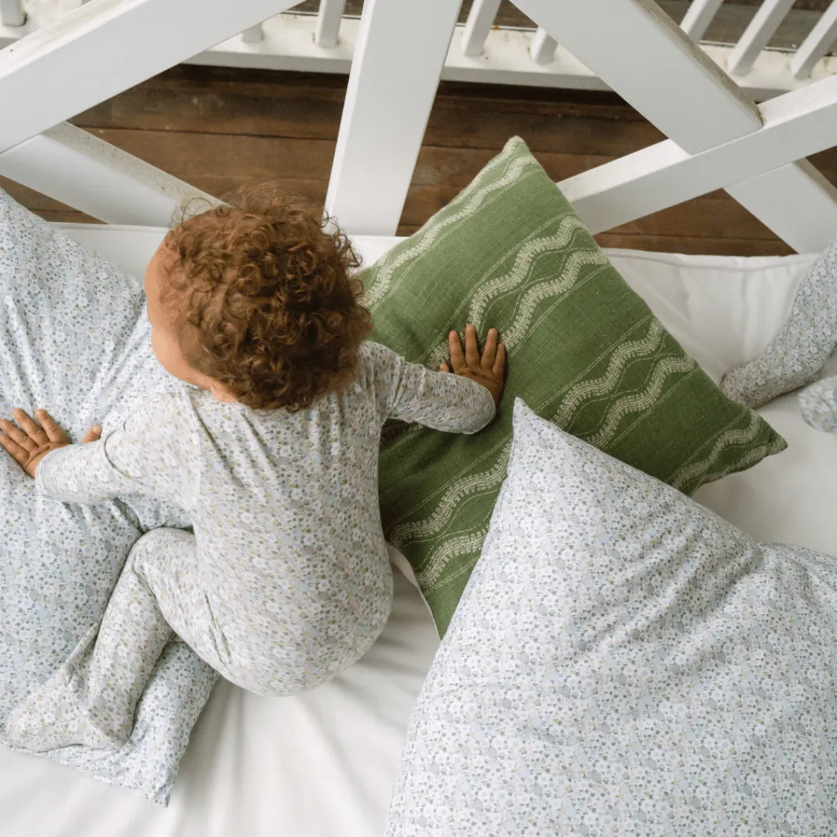 minnow Unisex Pima Baby Footie Sea Marsh Floral Discount