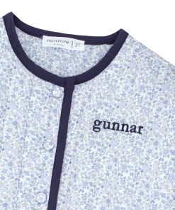 minnow Unisex Quilted Jacket Slate Floral Online