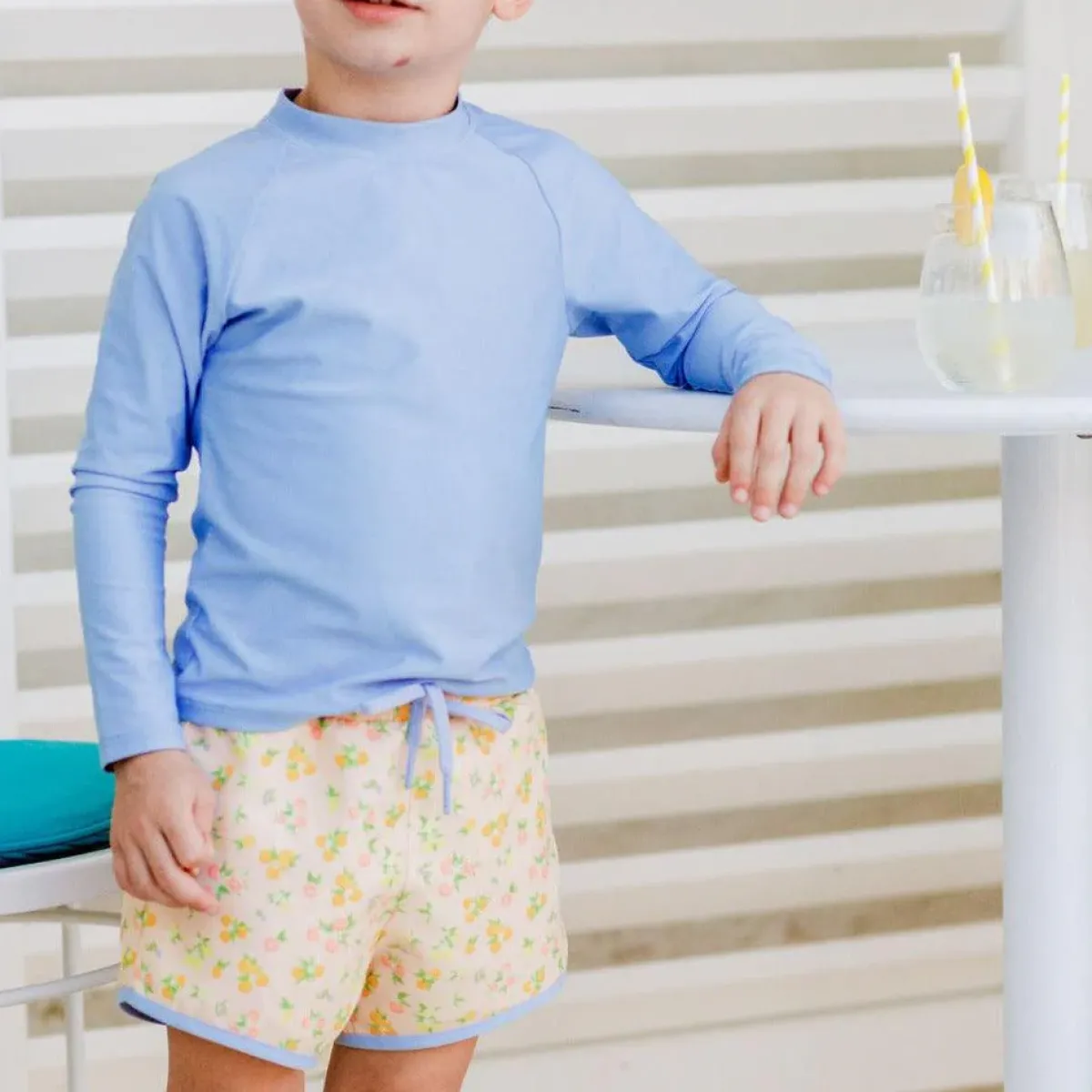 minnow Unisex Rashguard Oasis Blue Hot