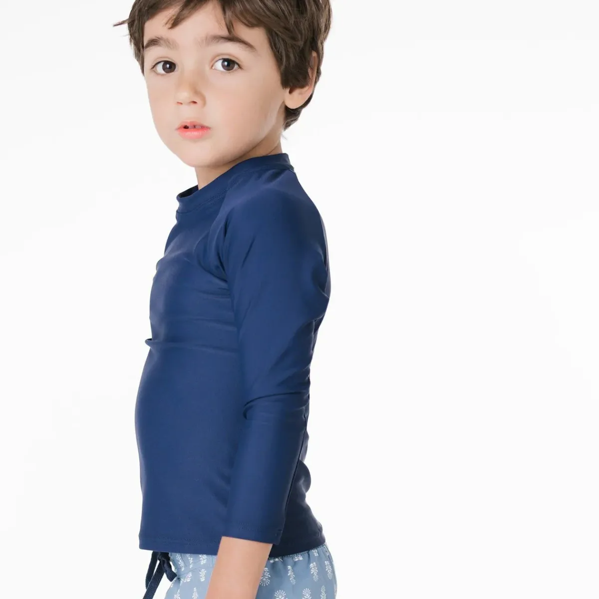 minnow Unisex Rashguard Navy Clearance