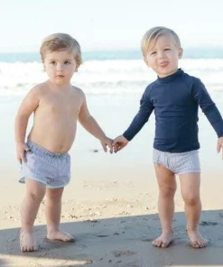 minnow Unisex Rashguard Navy Clearance