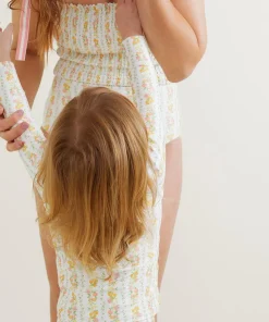 minnow Unisex Rashguard Linear Citrus Sale