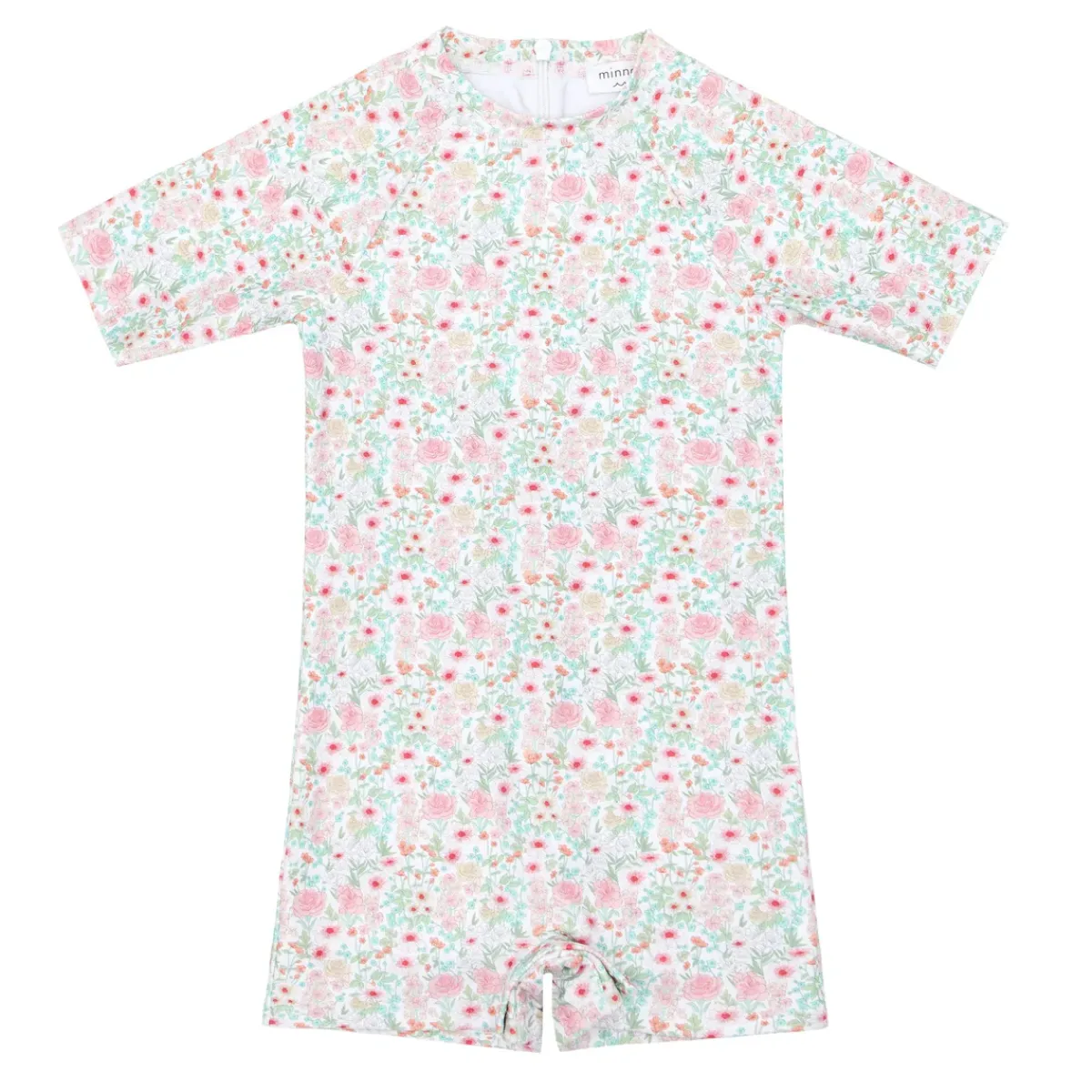 minnow Unisex Rashguard One Piece Emerald Floral Best