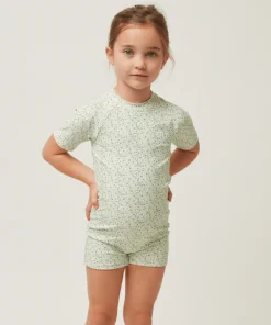 minnow Unisex Rashguard One Piece Sea Marsh Floral Clearance