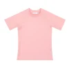 minnow Unisex Short Sleeve Rashguard Sorbet Pink Fashion