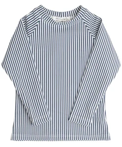 minnow Unisex Stripe Rashguard Navy Stripe Sale