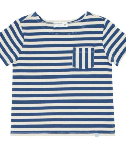 minnow Unisex Stripe Short Sleeve Boatneck Tee | Swim Breton Stripe Outlet