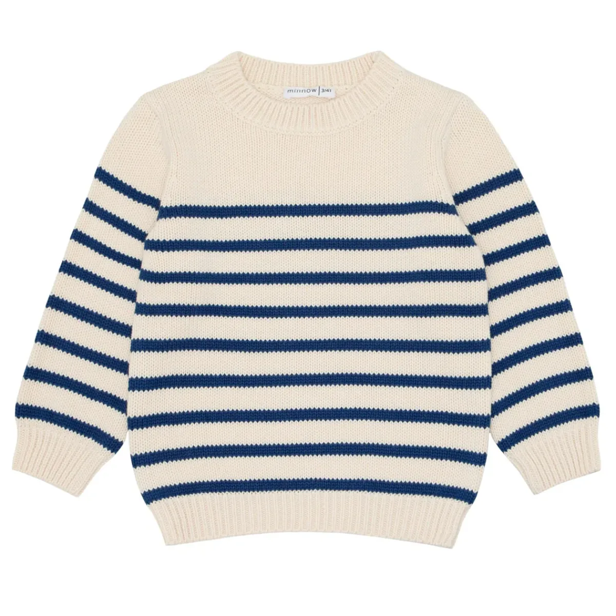 minnow Unisex Sweater Breton Stripe Knit Hot