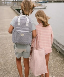 minnow Unisex Terry Sweatshirt | Swim Pink And Cream Clearance