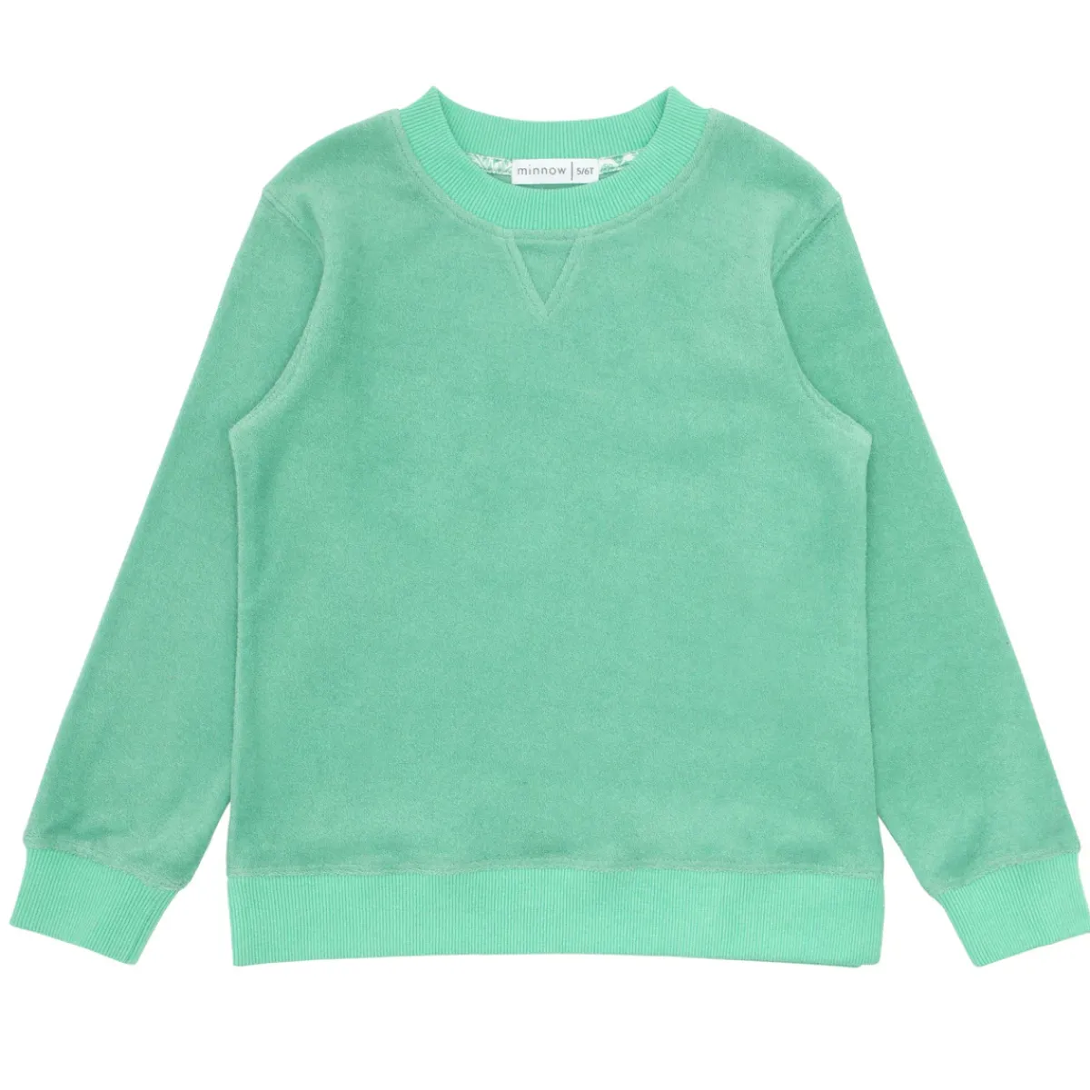 minnow Unisex Terry Sweatshirt Abaco Green Discount