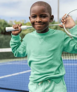 minnow Unisex Terry Sweatshirt Abaco Green Discount