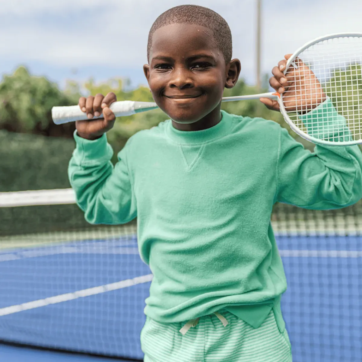 minnow Unisex Terry Sweatshirt Abaco Green Best