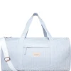 minnow Weekender Bag Powder Blue Stripe Fashion