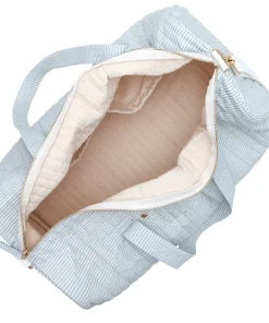 minnow Weekender Bag Powder Blue Stripe Fashion