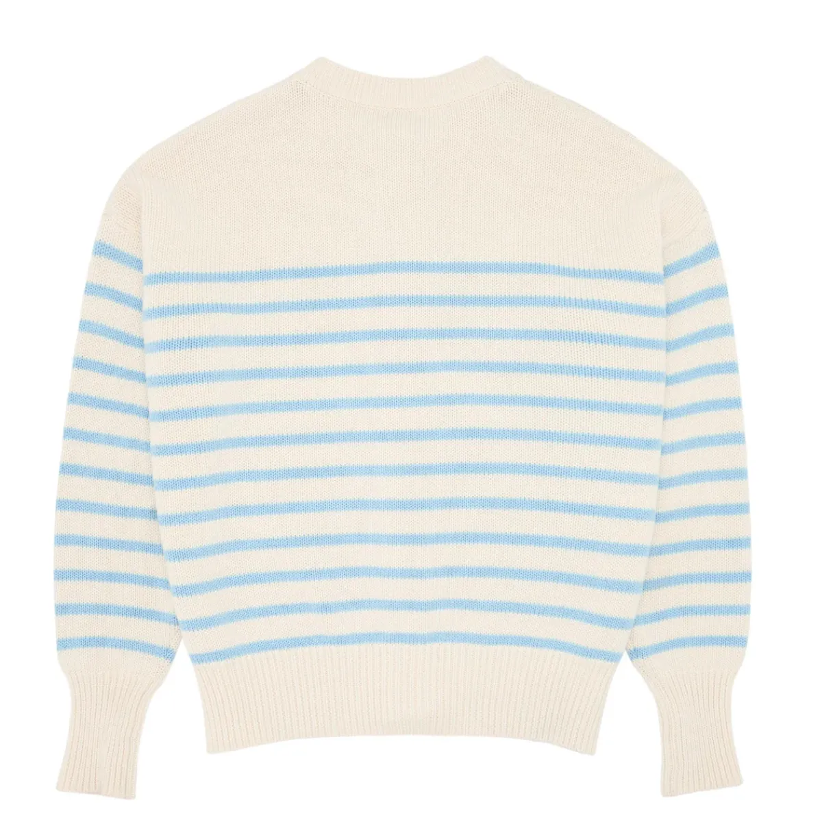 minnow Women's Cardigan Cream And Peri Blue Stripe Outlet