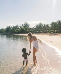 minnow Women's One Piece White Eyelet Fashion