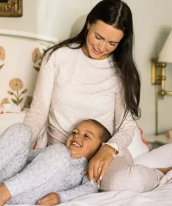 minnow Women's Pima Pajamas Set Antique Floral Discount